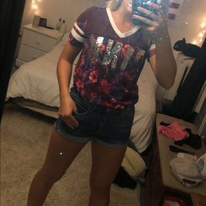 🌸BUNDLE ONLY🌸 Sparkly PINK shirt xs